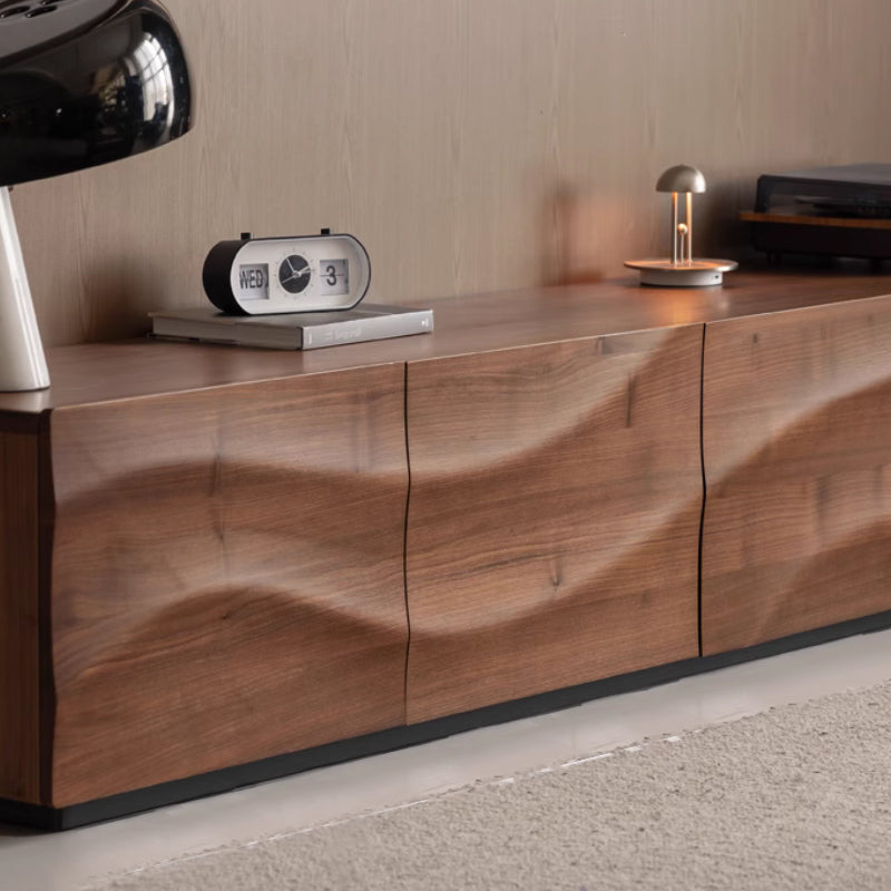 Kelly FAS-Graded Solid Black Walnut Wood 2m TV Stand/Entertainment Unit