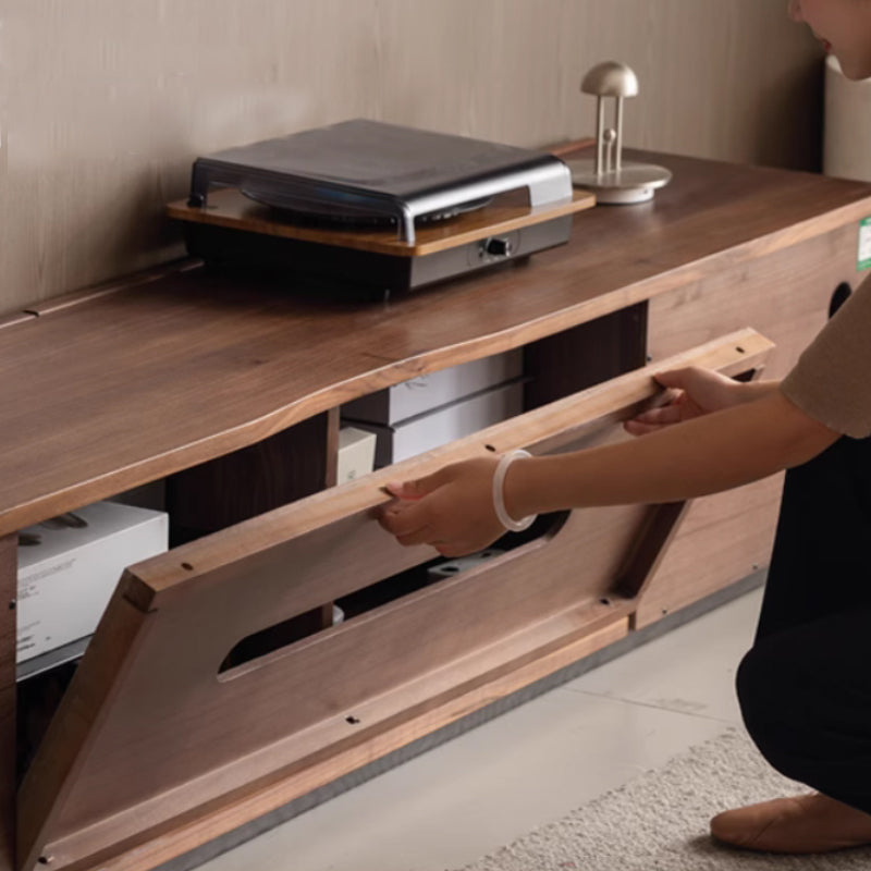 Kelly FAS-Graded Solid Black Walnut Wood 2m TV Stand/Entertainment Unit