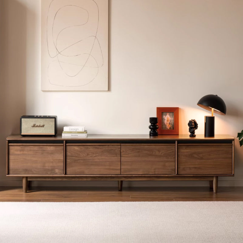 Athena 2.0m FAS-Graded Solid Ash Wood TV Stand/Entertainment Unit