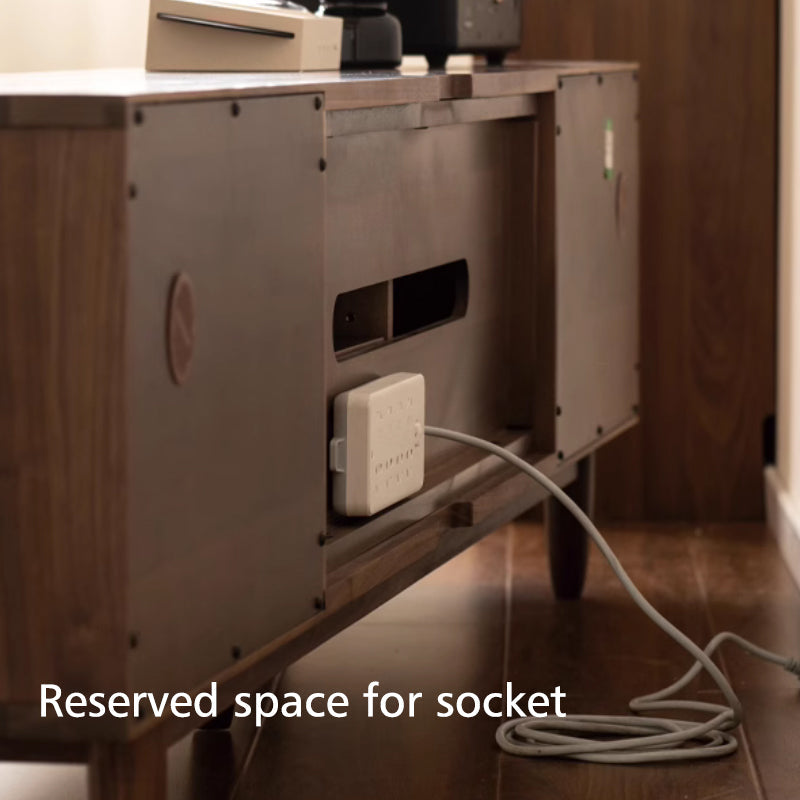 Athena 2.0m FAS-Graded Solid Ash Wood TV Stand/Entertainment Unit