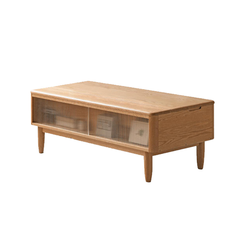 Marilyn FAS-Graded Solid American Oak Lift-Top Coffee Table