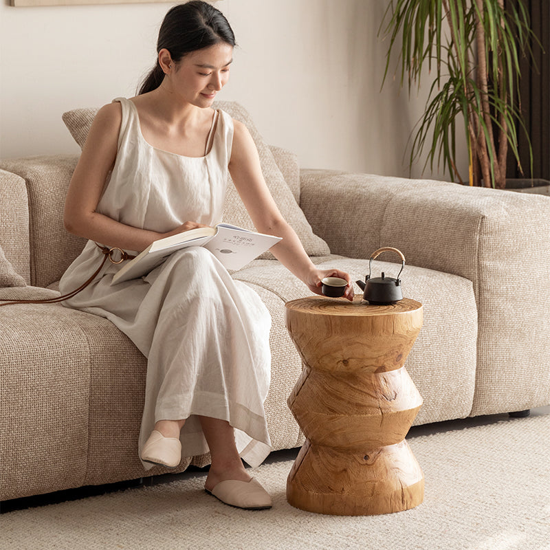 Morris Pinewood Free-Form Side Table/Coffee Table Multiple Model