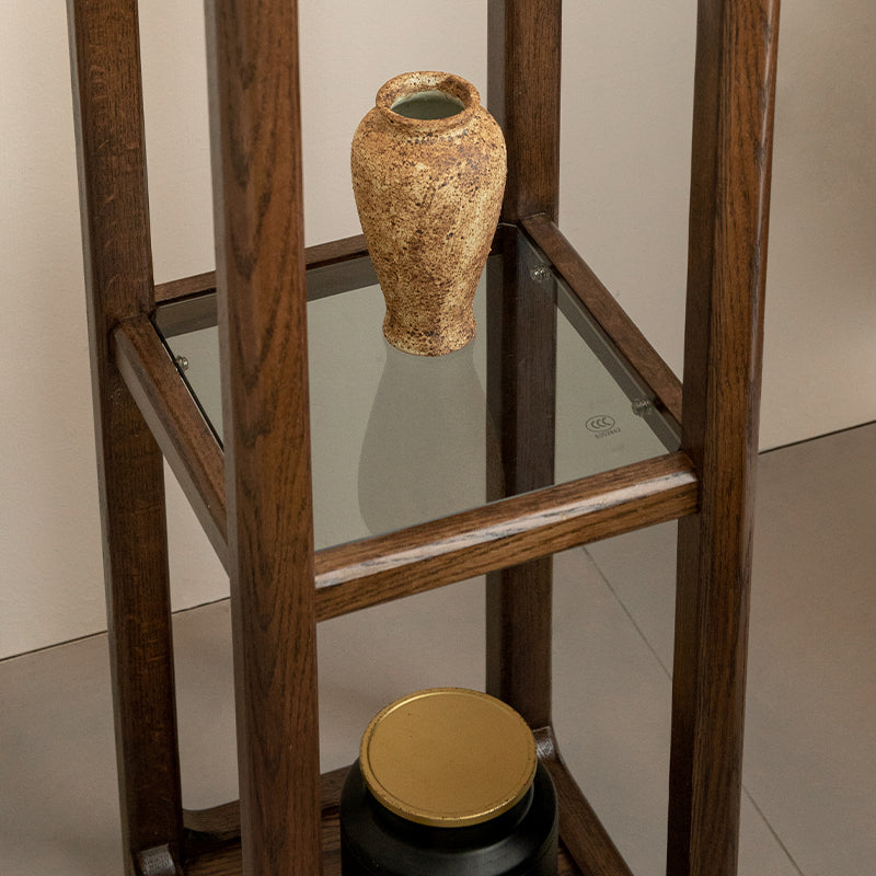 Celia 160cm FAS-Graded Solid American Oak Wood Side Cabinet/Storage Cabinet With Lighting For Home