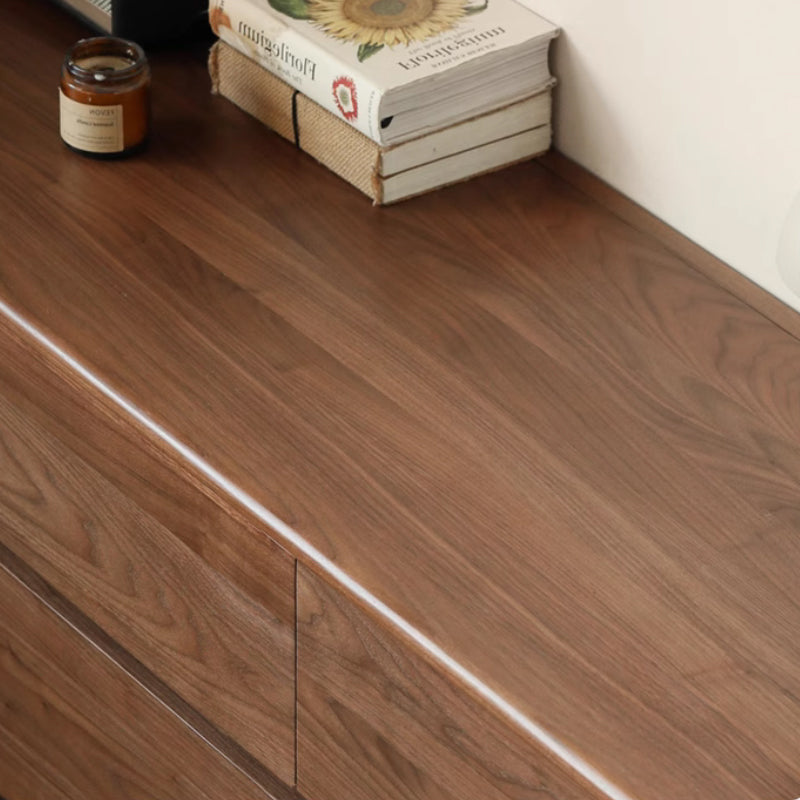 Darnell 150cm Merpauh Wood Bedside Storage Cabinet For Home Walnut