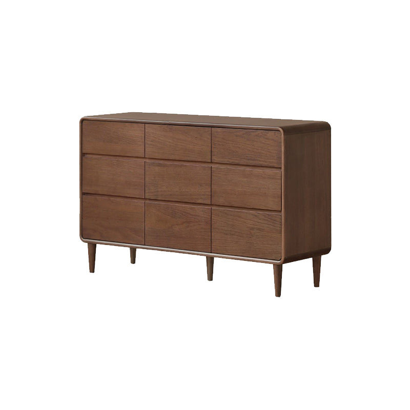 Darnell 150cm Merpauh Wood Bedside Storage Cabinet For Home Walnut