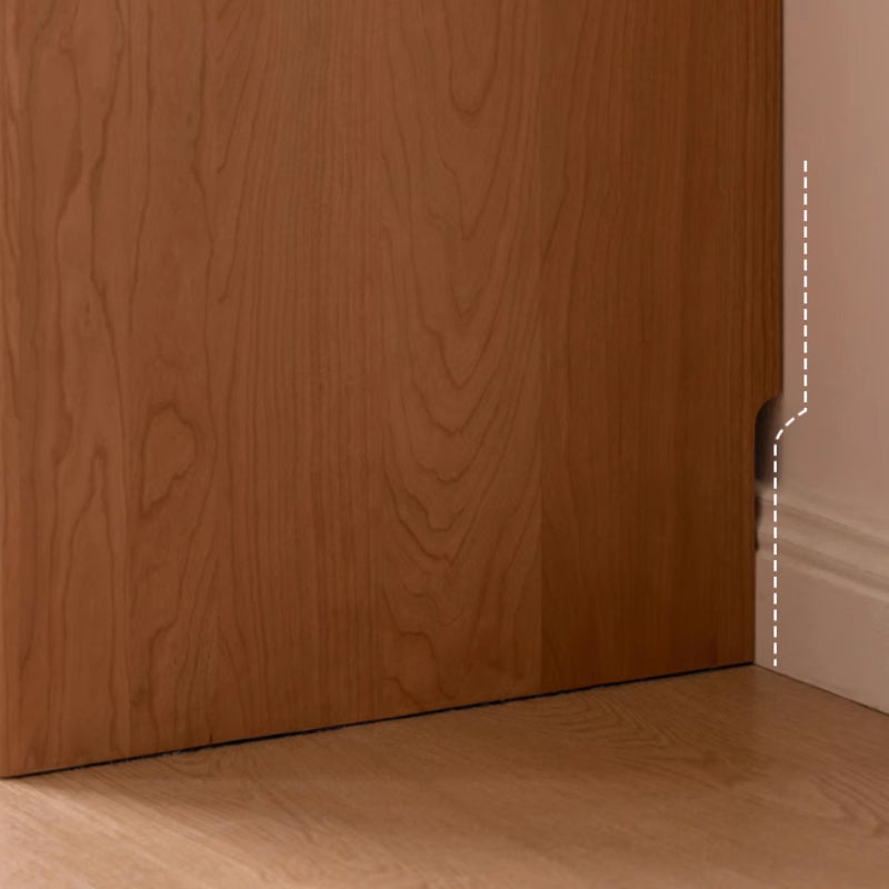 Martin 1.5m FAS-Graded Solid Cherry Wood Multi-Drawer Bedside Storage Cabinet for Home