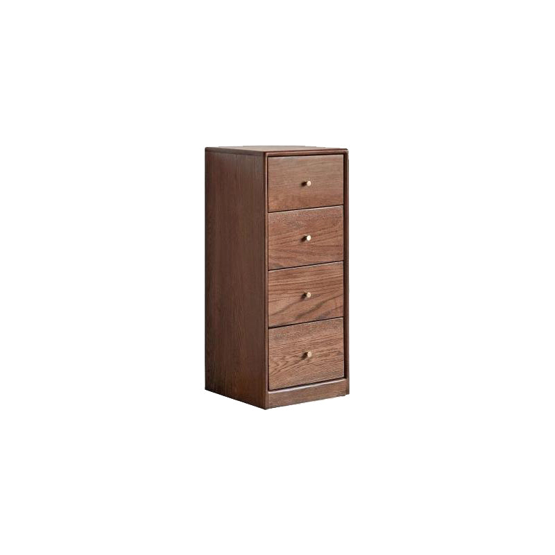 Ellen FAS-Graded Solid American Oak Wood Multi-Drawer Bedside Storage Cabinet for Home Multiple Size