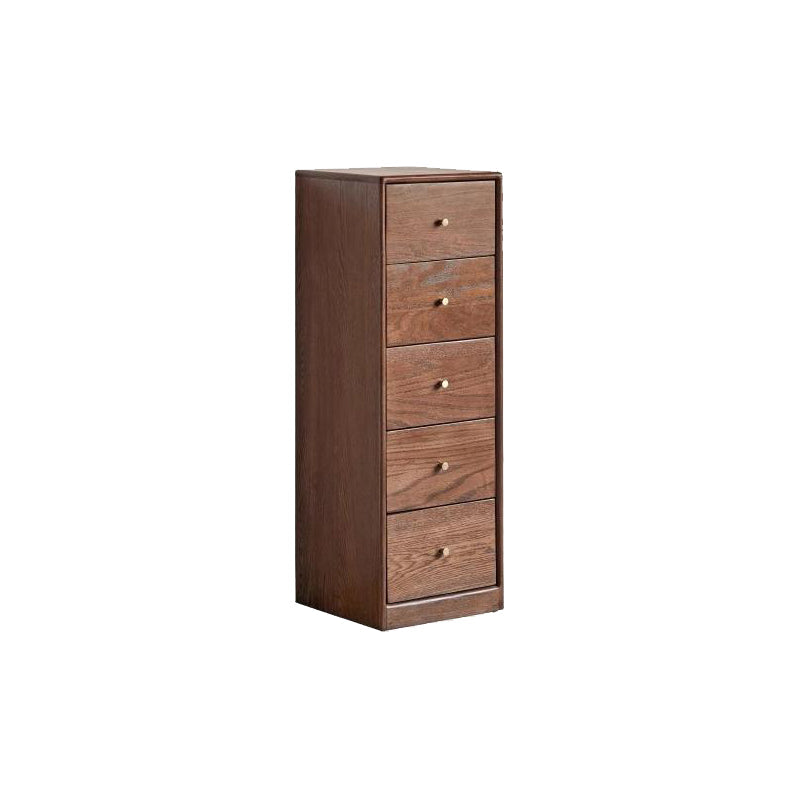 Ellen FAS-Graded Solid American Oak Wood Multi-Drawer Bedside Storage Cabinet for Home Multiple Size