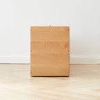 Ellen FAS-Graded Solid American Oak Wood Multi-Drawer Bedside Storage Cabinet for Home Multiple Size