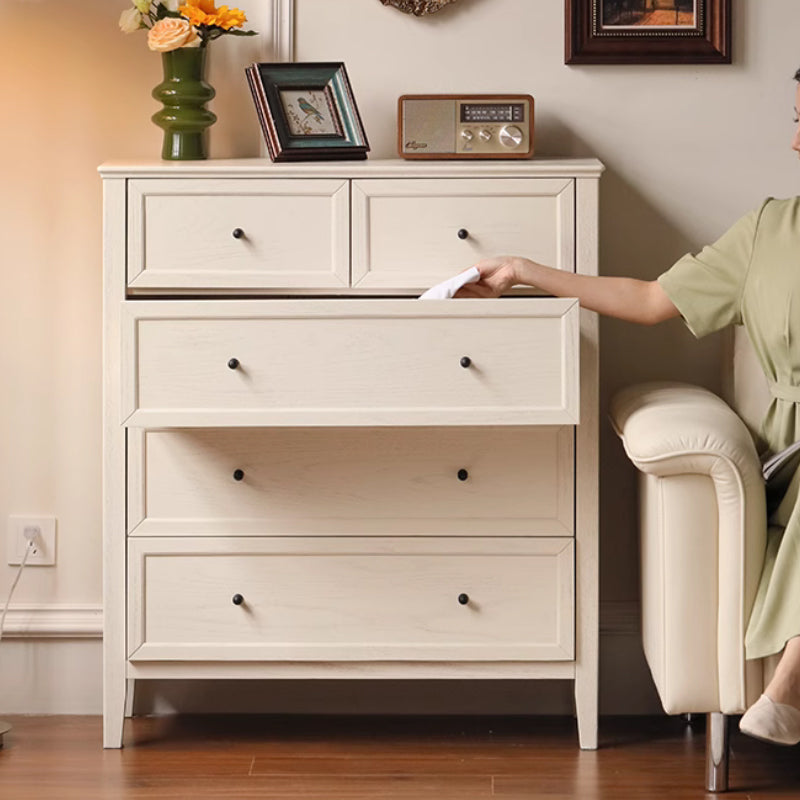 Corinne 0.87m/1.41m FAS-Graded Solid American Oak Wood Bedside Storage Cabinet For Home