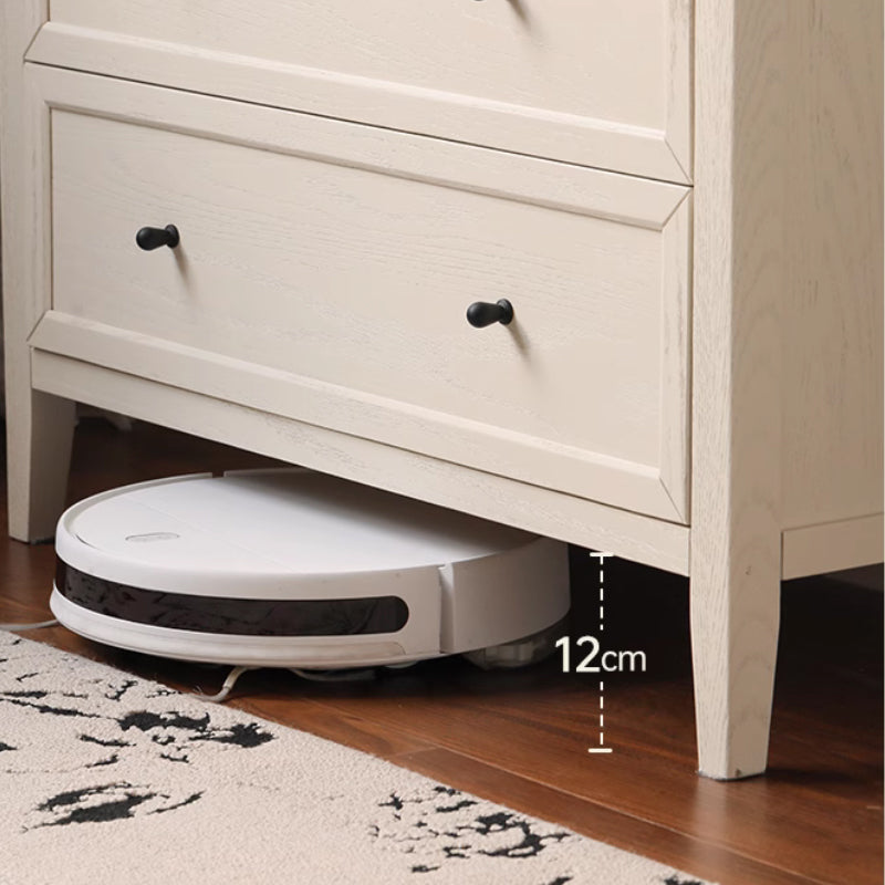 Corinne 0.87m/1.41m FAS-Graded Solid American Oak Wood Bedside Storage Cabinet For Home