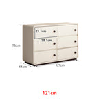 Cora 61cm/80cm/121cm Rubberwood Bedside Storage Cabinet For Home