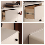 Cora 61cm/80cm/121cm Rubberwood Bedside Storage Cabinet For Home