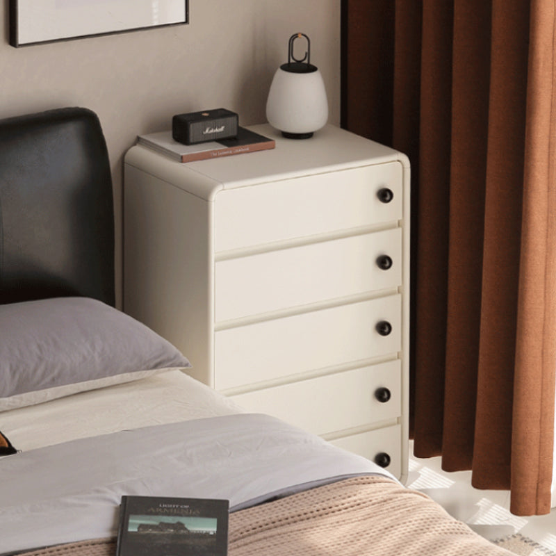 Cora 61cm/80cm/121cm Rubberwood Bedside Storage Cabinet For Home