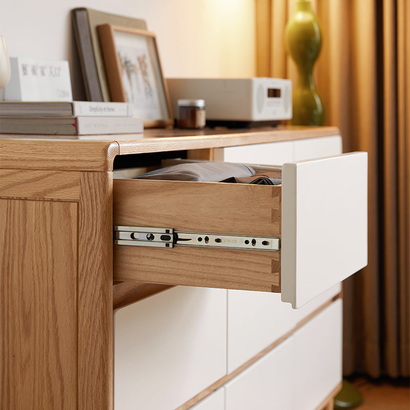 Conrad 56cm/81cm/121cm/150cm FAS-Graded Solid American Oak Wood Bedside Storage Cabinet For Home