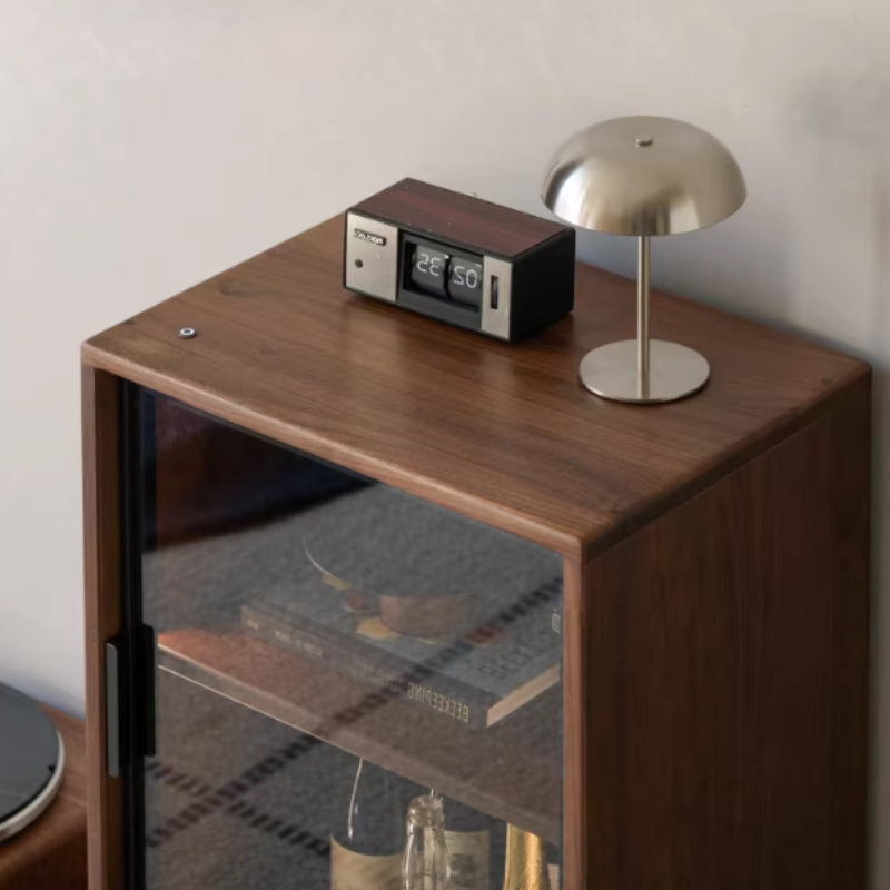 Jaden 50cm-Graded Solid Black Walnut Wood Bookcase Display Shelf/Storage Cabinet