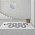 Cashmere-feel Rug 180*250cm/Greedy snake No.6