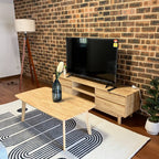 Wood Coffee Table with 4 legs/Tea Table/Rubberwood/Solid Timber